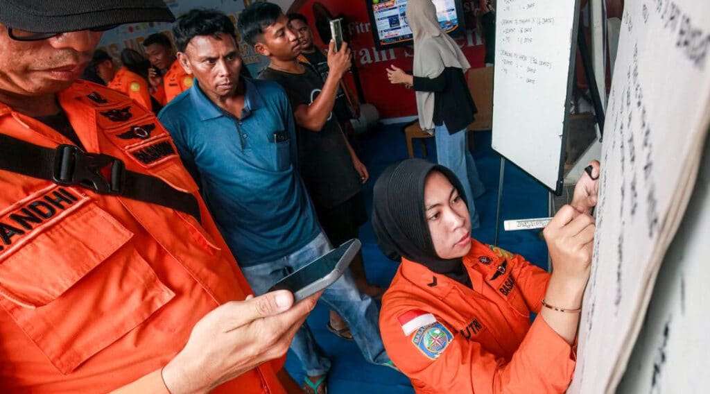 Indoneziyada bedarak yo‘qolgan 130 kishi qidirilmoqda