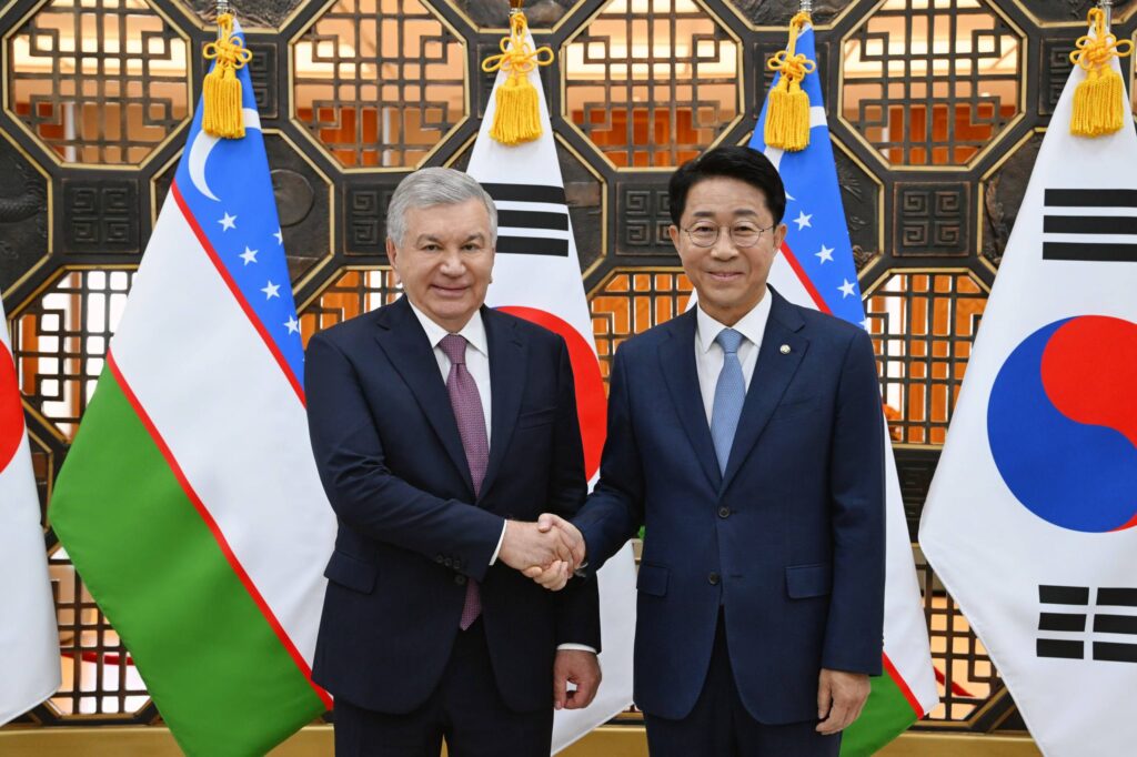 Shavkat Mirziyoyev Koreya Milliy Assambleyasi spikeri bilan uchrashdi