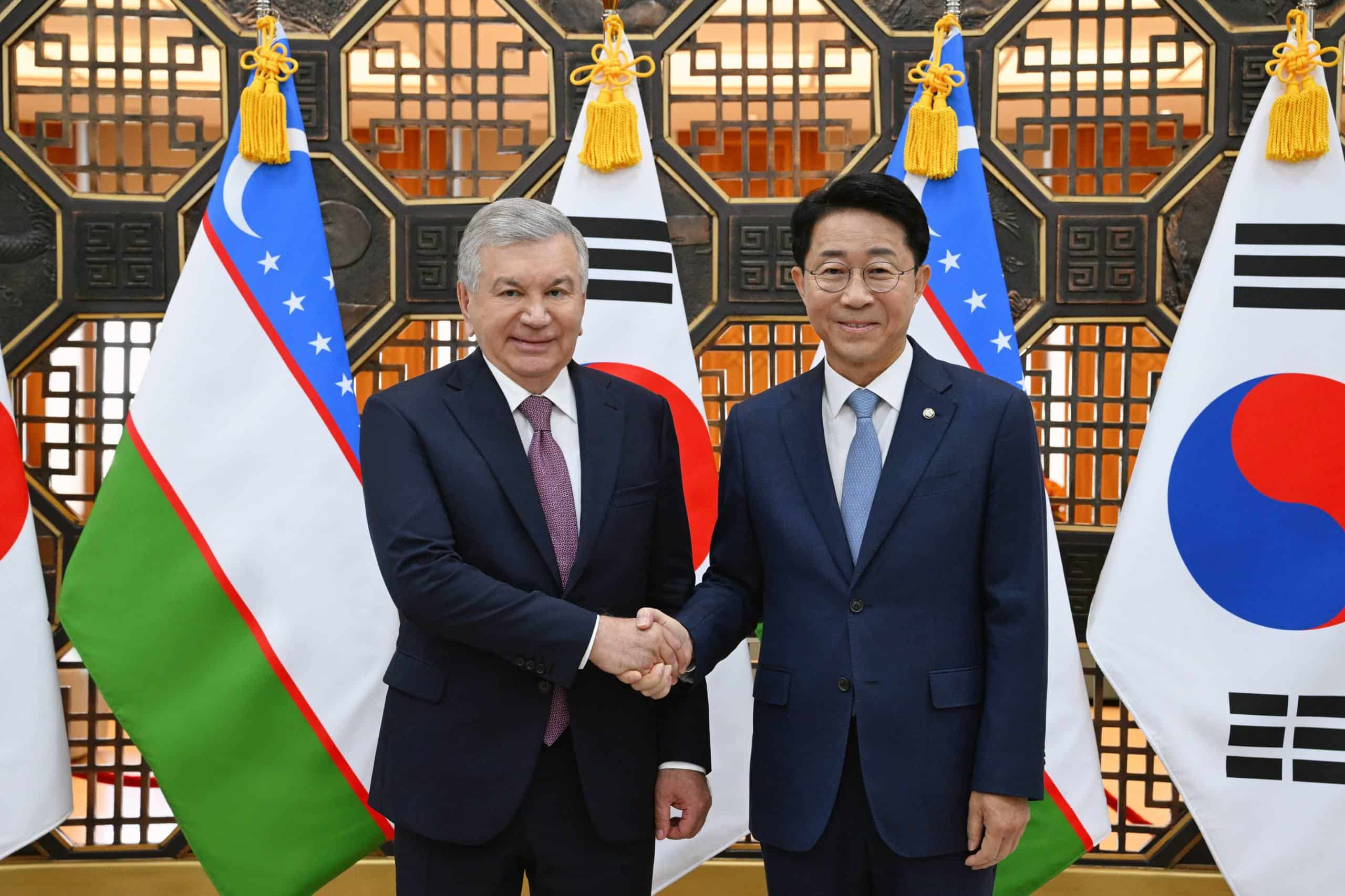 Shavkat Mirziyoyev Koreya Milliy Assambleyasi spikeri bilan uchrashdi