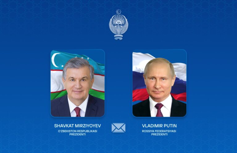 Мирзиёев поздравил Путина с проведением выборов в Госдуму