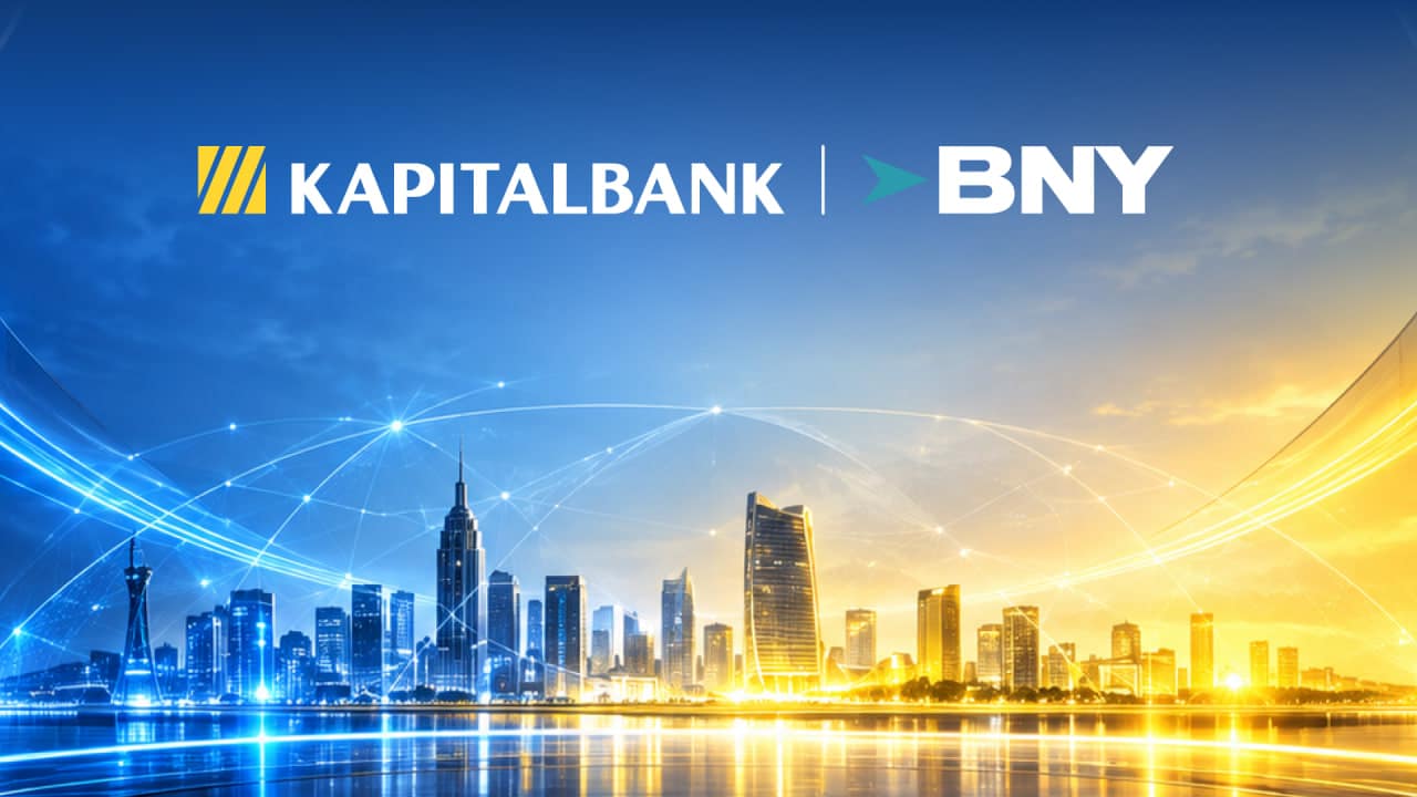 Kapitalbank BNY’da AQSh dollarida korrespondentlik hisob raqamini ochdi