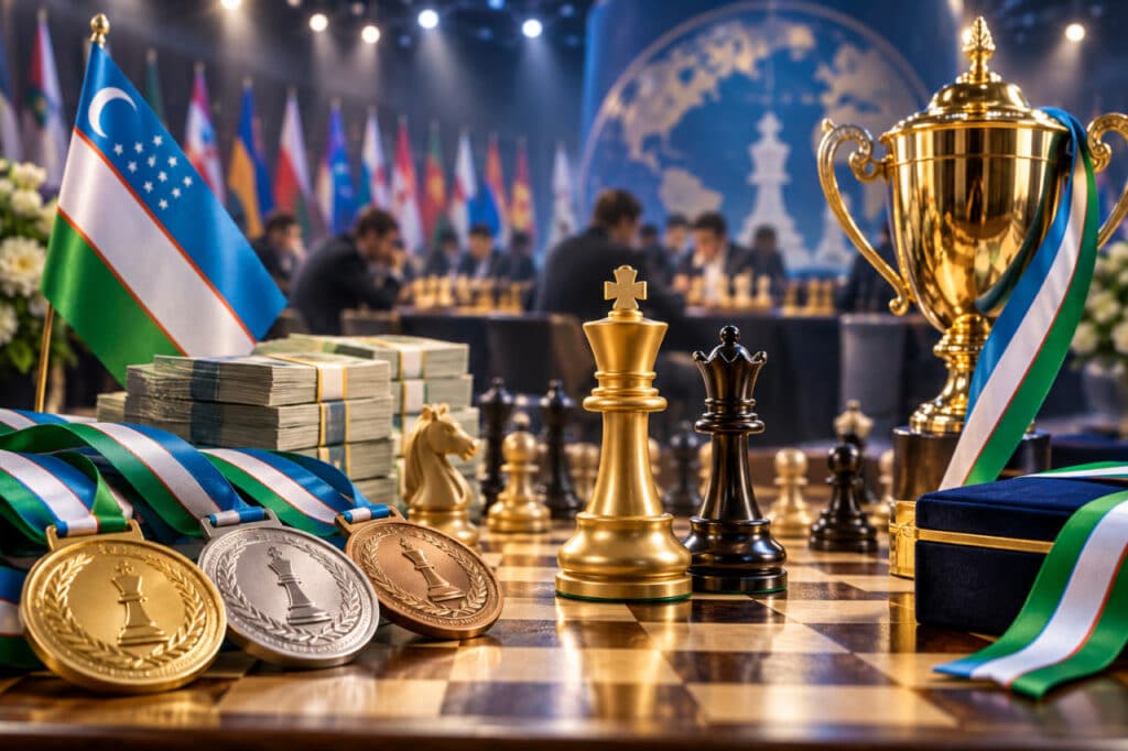 Shaxmat olimpiadasi g‘oliblariga 200 ming dollar mukofot beriladi