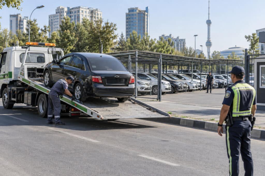 Jarima maydonchasiga olib ketilgan avtomobillarni qaytarish tartibi belgilandi