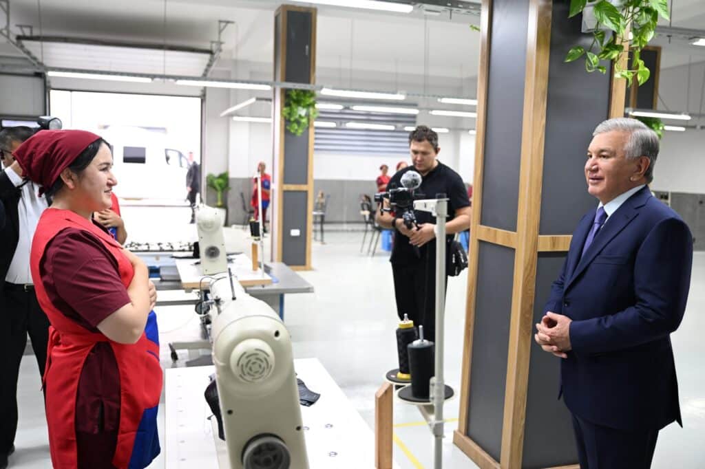 Oltinko‘lda 28 mln dollarlik charm-poyabzal sanoat zonasi rivojlantirilmoqda