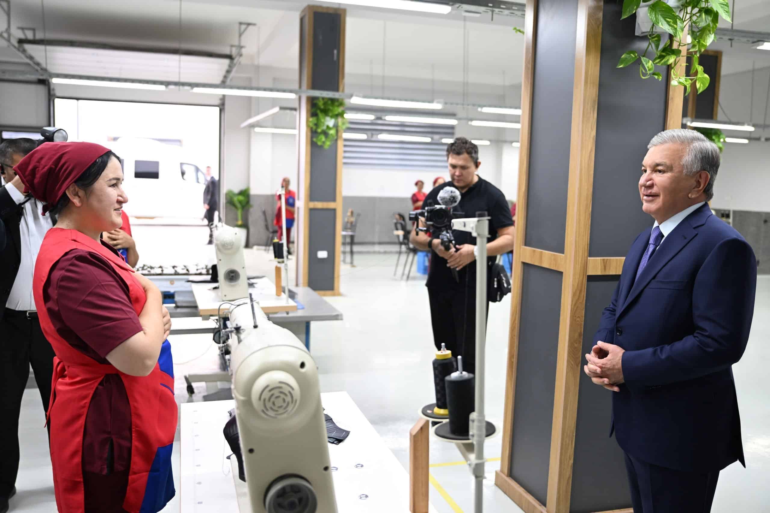 Oltinko‘lda 28 mln dollarlik charm-poyabzal sanoat zonasi rivojlantirilmoqda