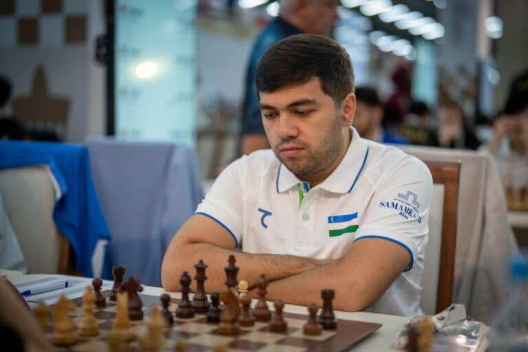 Узбекистан обыграл Китай со счетом 3:1 в седьмом туре шахматной Олимпиады