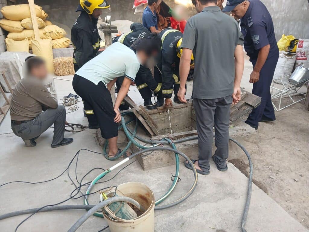 Namanganda 66 yoshli ayol quduqqa tushib ketdi