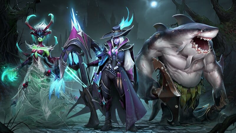 Dota 2 получила новую сокровищницу — Тайдхантер превратился в акулу - Kursiv Media