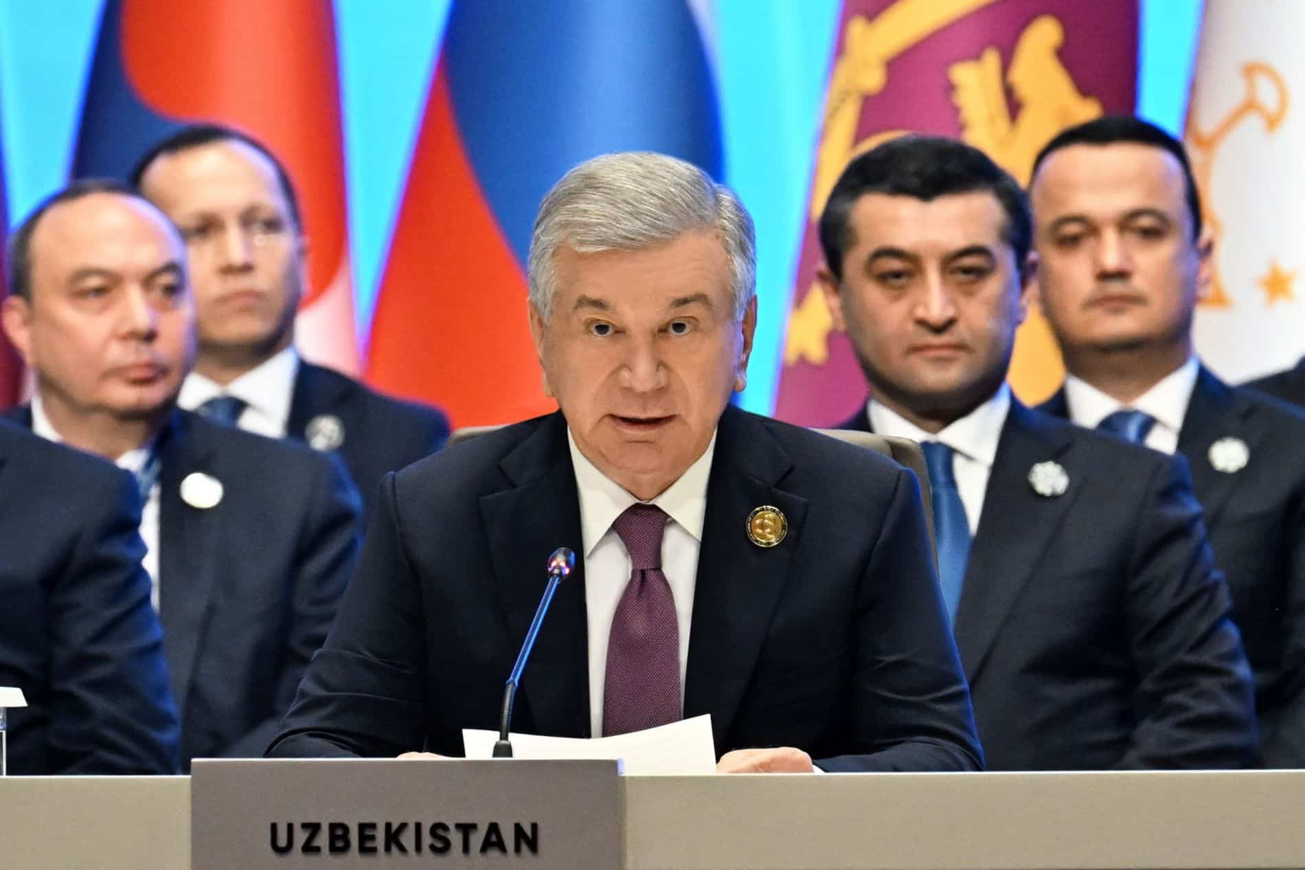 Mirziyoyev proposes Asian partnerships on climate change and AI