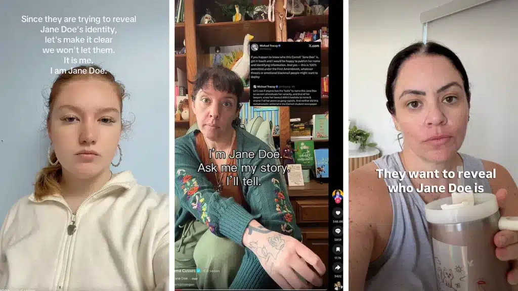 #IAmJaneDoe goes viral as women unite to protect Cornell Seven victim
