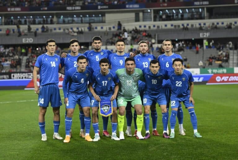 Özbekiston 17-noyabr kuni Saudiya Arabistoniga qarşi öynaydi