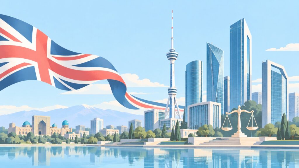 UK offers help with Tashkent English-law financial centre