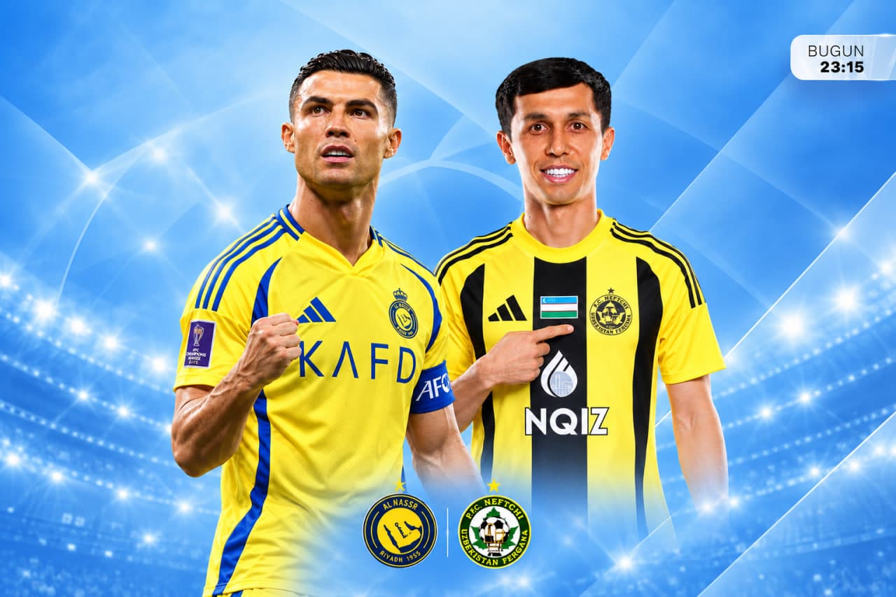 Ronaldu jamoasi bugun «Neftchi»ga qarshi o‘ynaydi