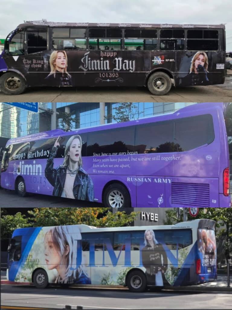 BTS' Jimin turns 31 as fans transform cities into birthday celebrations
