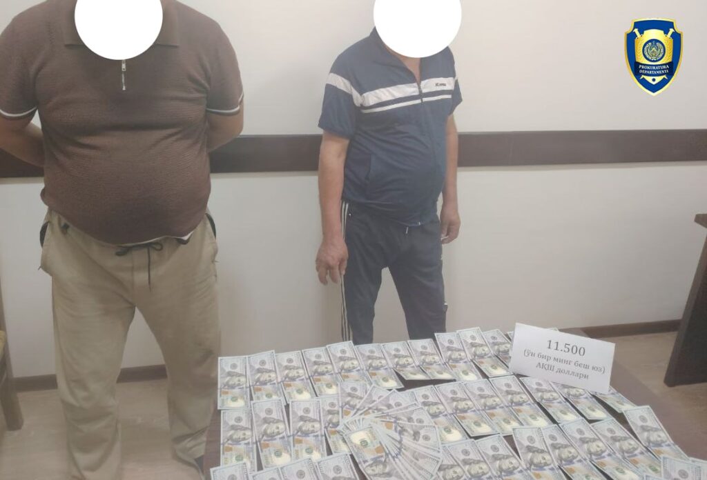 Namanganda 40 sotix yer uchun 11,5 ming dollar so‘ragan xodim fosh etildi