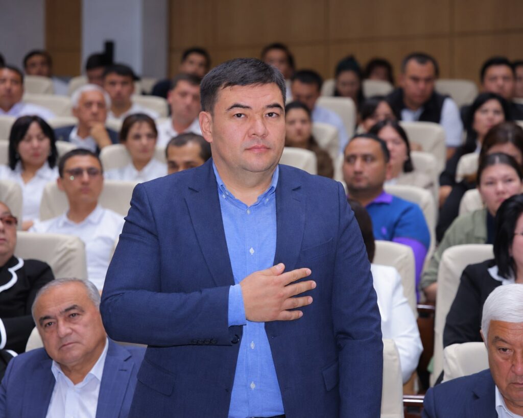 Yashnobod tumaniga yangi hokim tayinlandi