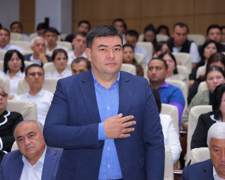 Yashnobod tumaniga yangi hokim tayinlandi