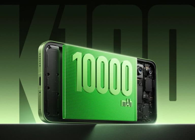 Redmi K100 10 000 mA/soatli batareya oladi