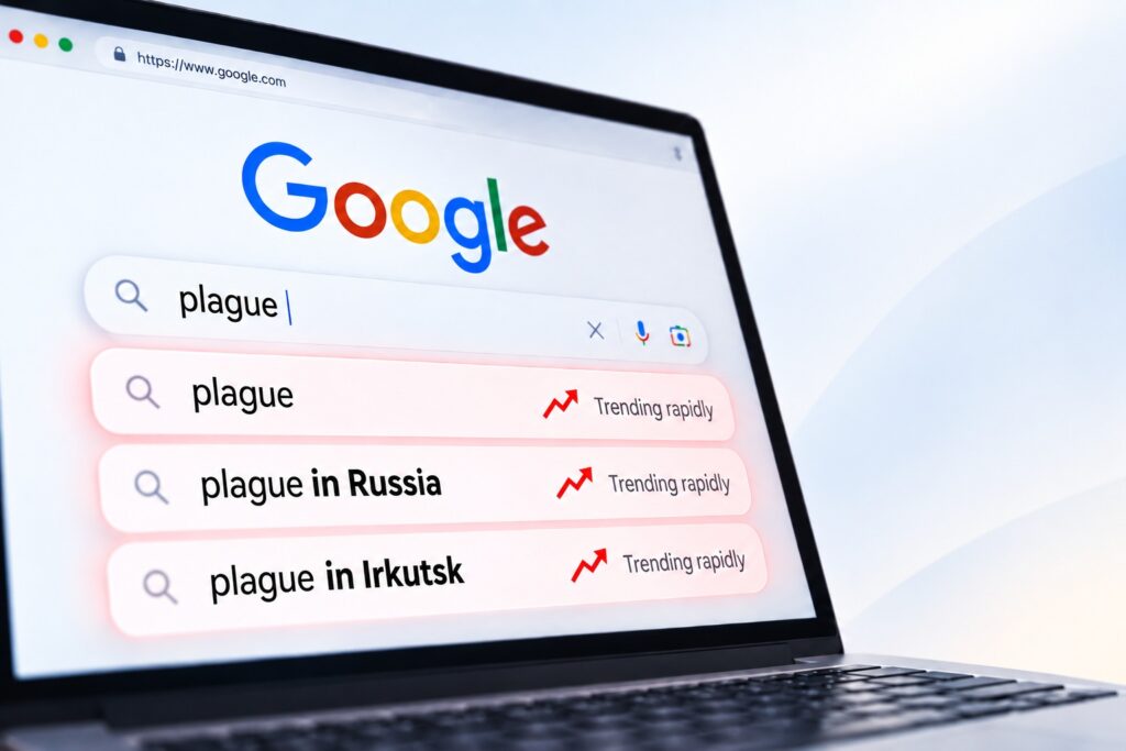 Google and Yandex searches for ‘plague’ explode in Russia amid zero patient fears 